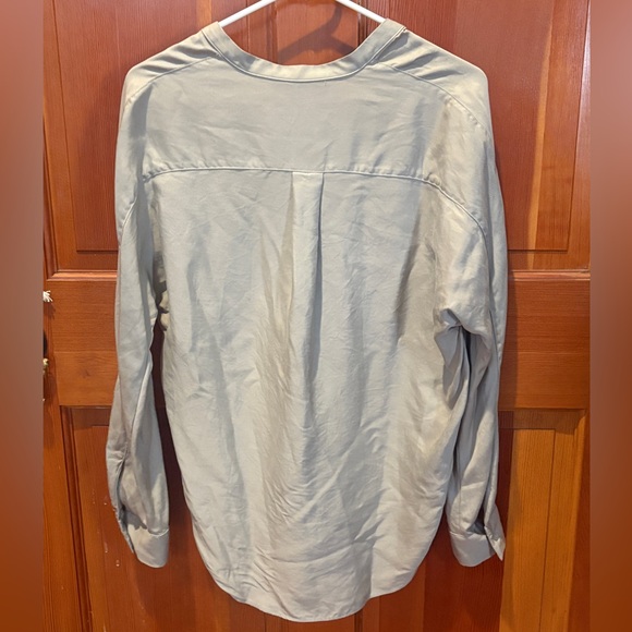 Banana Republic Feather Grey Tencel Tunic - Picture 14 of 17